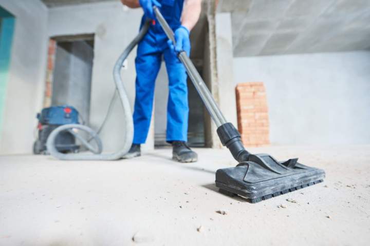 Removing fine dust Pinecrest